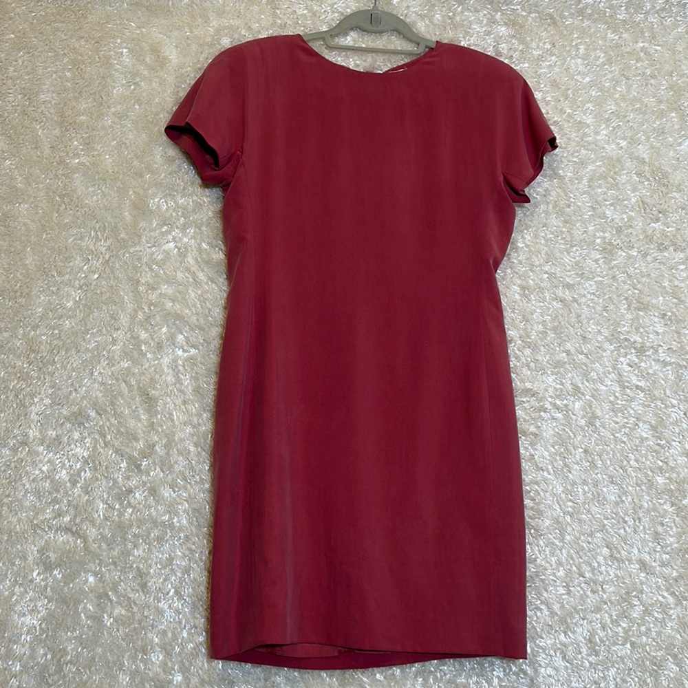 barry bricken sport silk dress - vintage